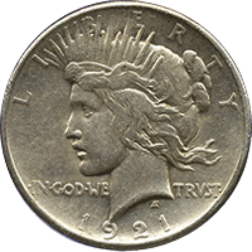 1921 Peace Dollar