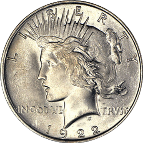 1922-S Peace Dollar