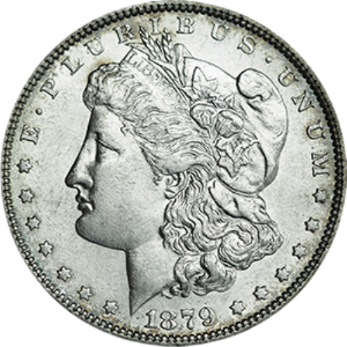 1879 Morgan Silver Dollar